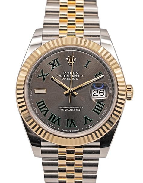 126333-slvsj rolex datejust 41|Rolex 126333 wimbledon.